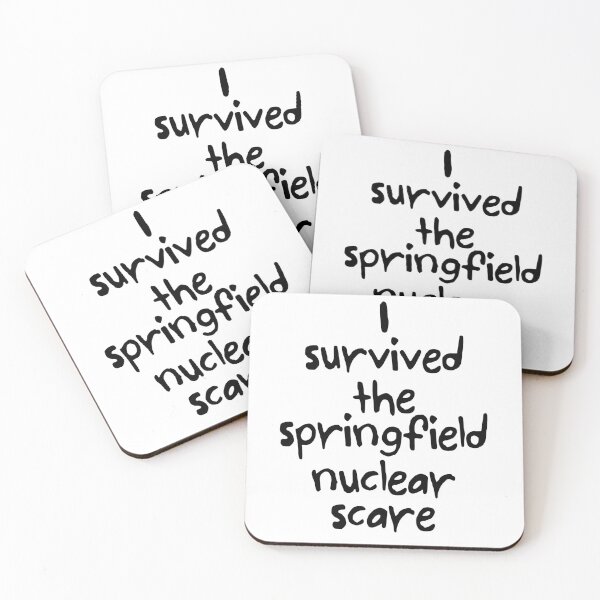 Item preview, I survived the springfield nuclear scare designed and sold by JamesCMarshall.