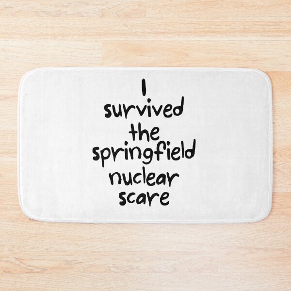 Item preview, I survived the springfield nuclear scare designed and sold by JamesCMarshall.