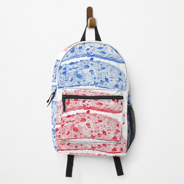 Item preview, toast drawing, red and blue designed and sold by dnparker.