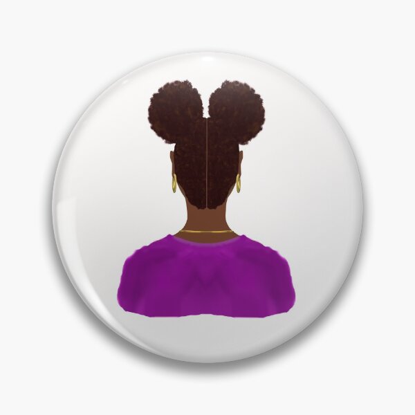 Item preview, Afro Puffs (White Background) designed and sold by ArtByLM.