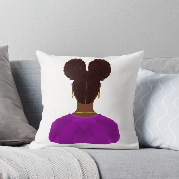 Item preview, Afro Puffs (White Background) designed and sold by ArtByLM.