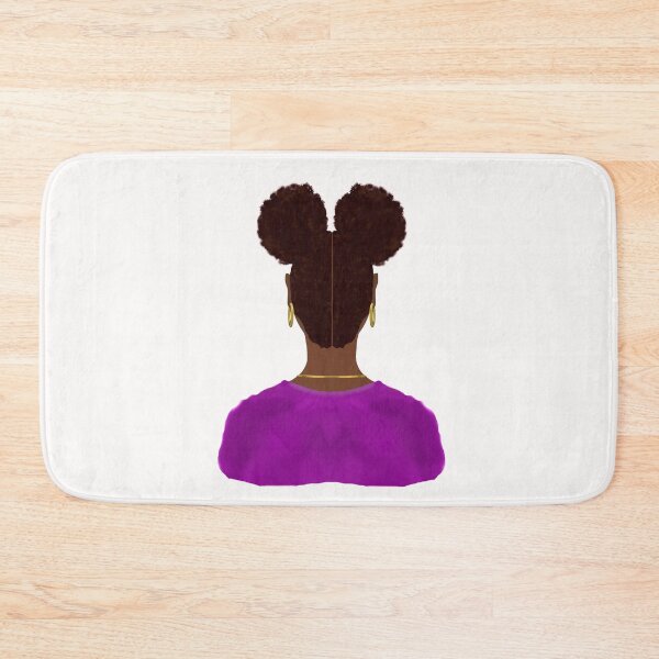 Aperçu de l'œuvre Afro Puffs (Fond Blanc) créée et vendue par ArtByLM.