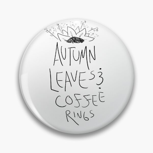 Item preview, Autumn Leaves & Coffee Rings designed and sold by Ashley Moen.