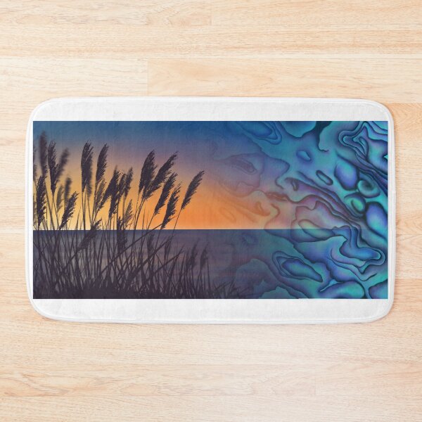 Item preview, Toi toi sunset with Paua  designed and sold by Mayakiwi.