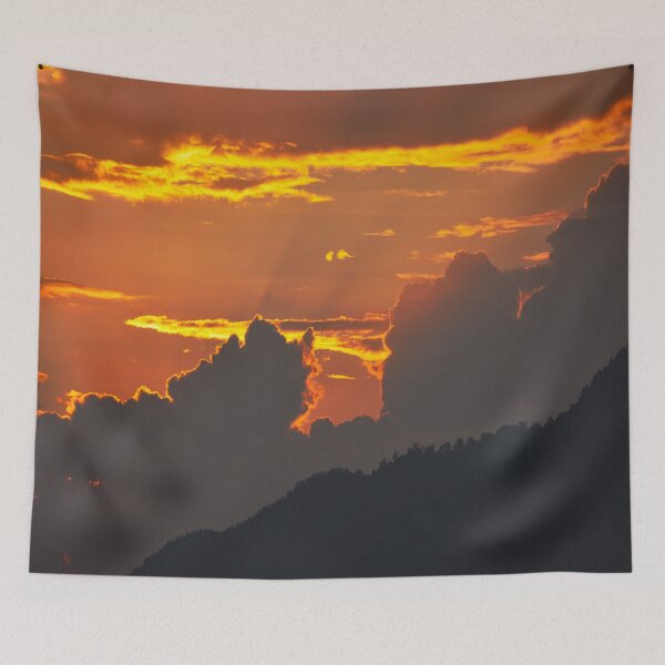 Item preview, Beautiful Himalayan sunset designed and sold by Mariolangstieh.