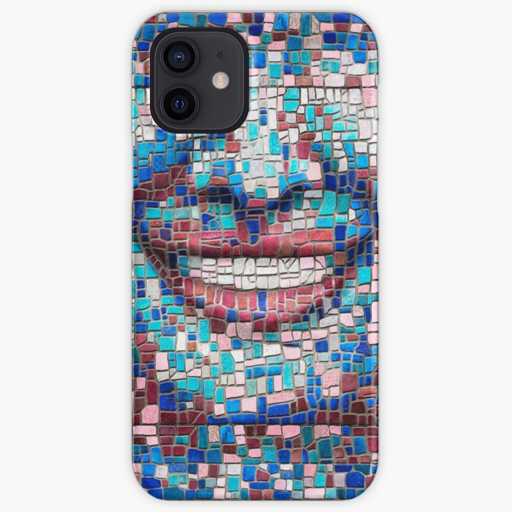 “Broken” (mosaic tile, painted) - “Smile” Fine Art series iPhone Case & Cover