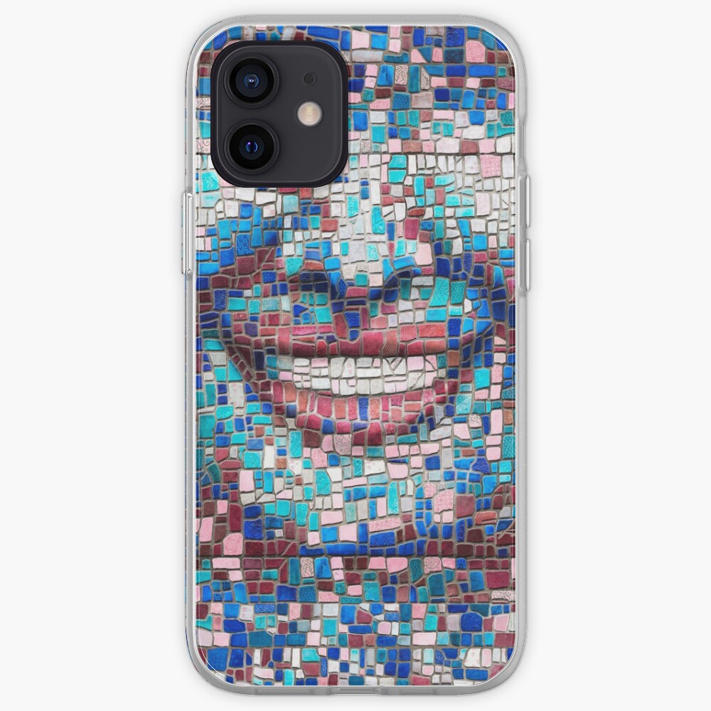 “Broken” (mosaic tile, painted) - “Smile” Fine Art series iPhone Case & Cover