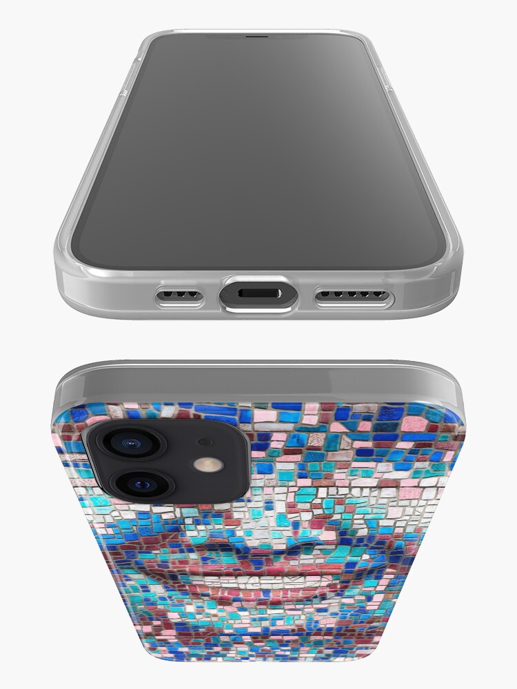 Alternate view of “Broken” (mosaic tile, painted) - “Smile” Fine Art series iPhone Case & Cover