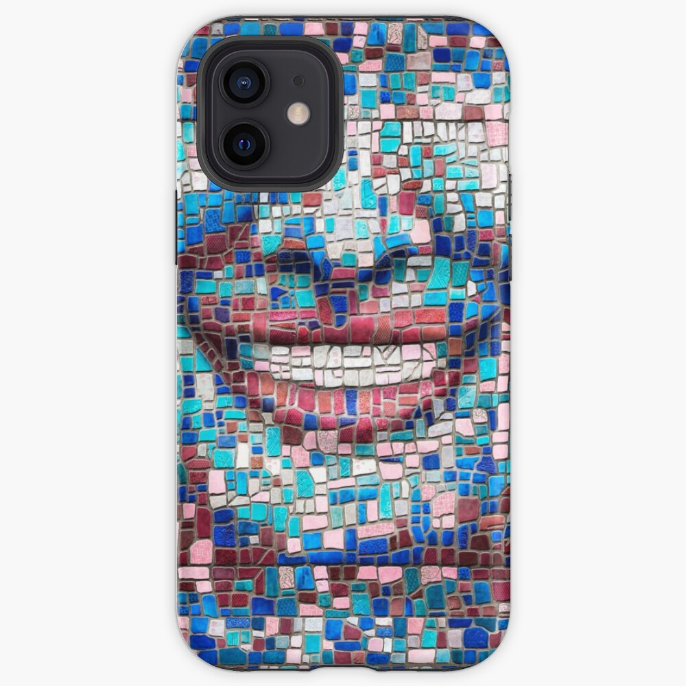 “Broken” (mosaic tile, painted) - “Smile” Fine Art series iPhone Case & Cover