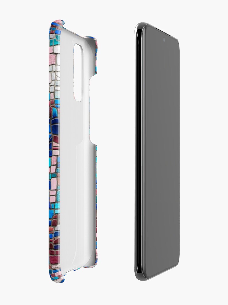 Alternate view of “Broken” (mosaic tile, painted) - “Smile” Fine Art series Case & Skin for Samsung Galaxy