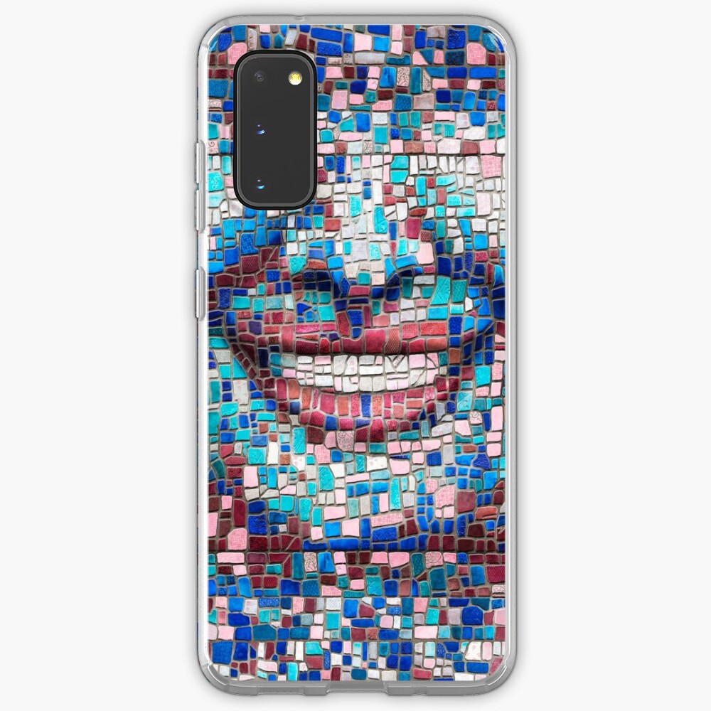 “Broken” (mosaic tile, painted) - “Smile” Fine Art series Case & Skin for Samsung Galaxy