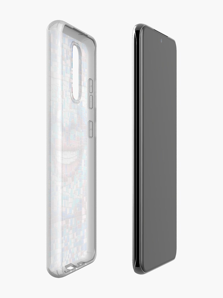 Alternate view of “Broken” (mosaic tile, painted) - “Smile” Fine Art series Case & Skin for Samsung Galaxy
