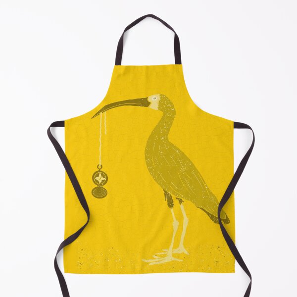 Item preview, Crane and compass in goldenrod designed and sold by Appletiniii.