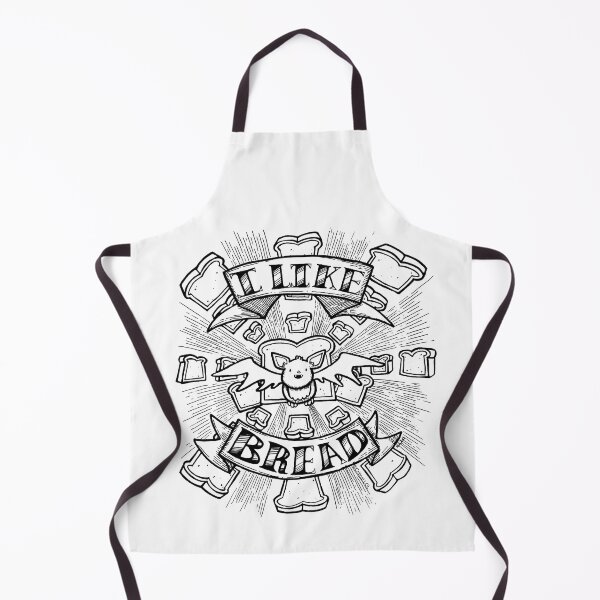 Item preview, I Like Bread! Black Outline designed and sold by CriticalLOL.