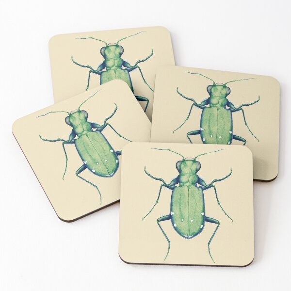 Item preview, Vintage-style Tiger Beetle designed and sold by Syrza.