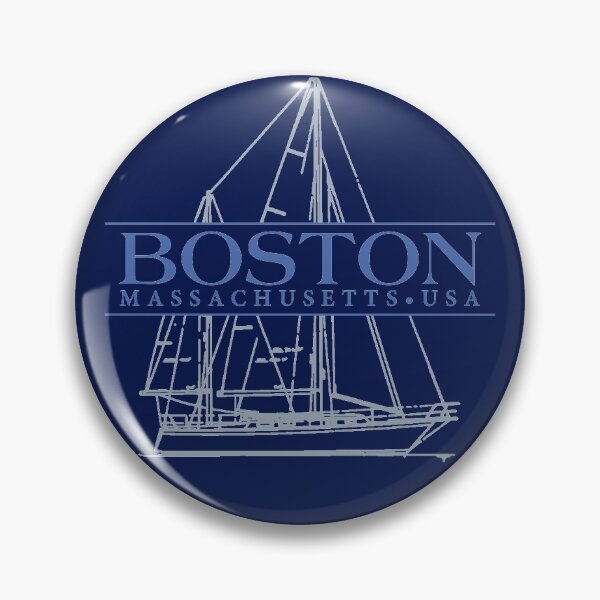 Item preview, Boston Massachusetts Vintage Sailing design designed and sold by Futurebeachbum.