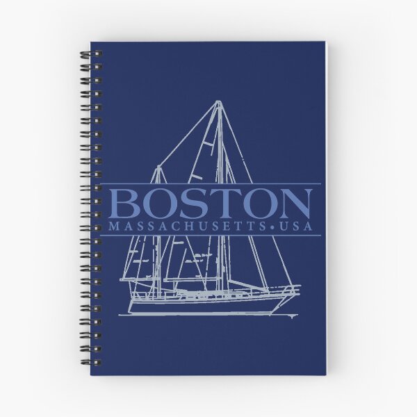 Item preview, Boston Massachusetts Vintage Sailing design designed and sold by Futurebeachbum.