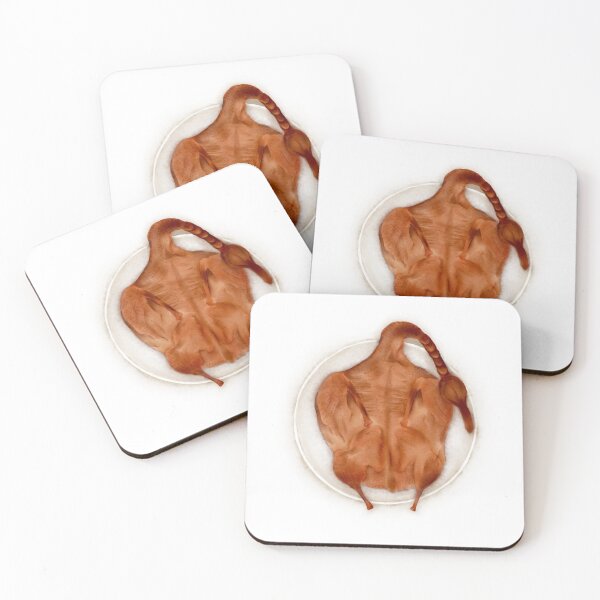 Item preview, Watercolor Illustration of Chinese Cuisine - Steamed preserved duck | 蒸腊鸭 designed and sold by iswenyi.