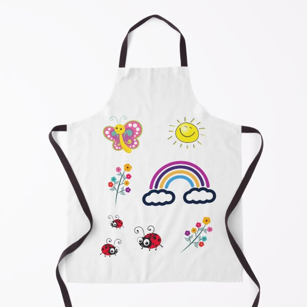 Item preview, Rainbow Sunshine Butterfly Ladybug Flowers Sticker Pack by Boo-da-chay designed and sold by Boo-da-chay.