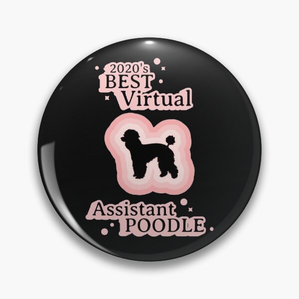 Item preview, 2020 Best Virtual Assistant Poodle designed and sold by Not A Typical  Teacher.