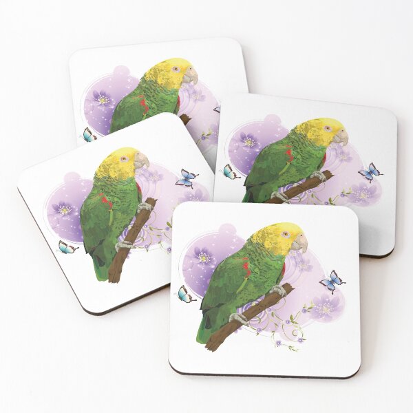 Item preview, loro de cabeza amarilla designed and sold by obscurite.