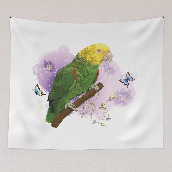 Item preview, loro de cabeza amarilla designed and sold by obscurite.