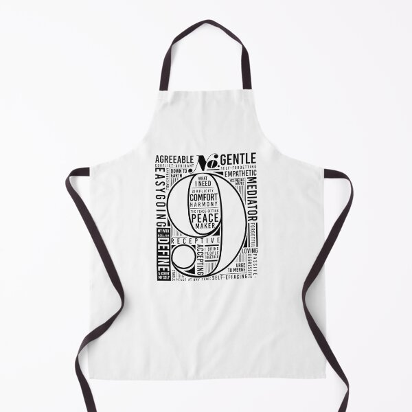 Item preview, Enneagram 9 personality traits graphic designed and sold by Bless-Up-Store.