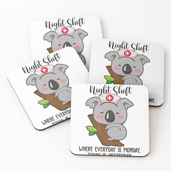 Item preview, Koala Nurse Shirt Welcome To Night Shift Nurse designed and sold by trendingshop97.