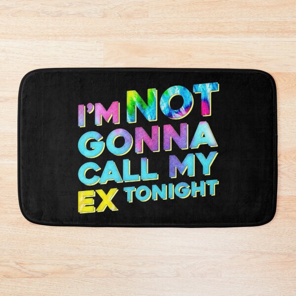 Item preview, I'm Not Gonna Call My Ex Tonight - White Lie Party designed and sold by ArqDezines.