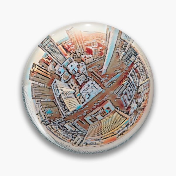 Item preview, Tiny Planet, Phoenix Skyline designed and sold by Marlene Watson-Hall.