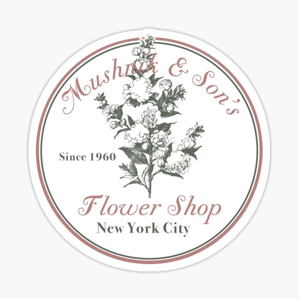 Mushnik's Flower Shop, NYC Sticker