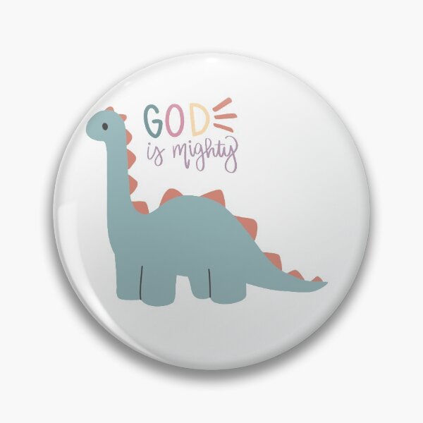 Item preview, God Is Mighty Dinosaur designed and sold by bryleesbible.