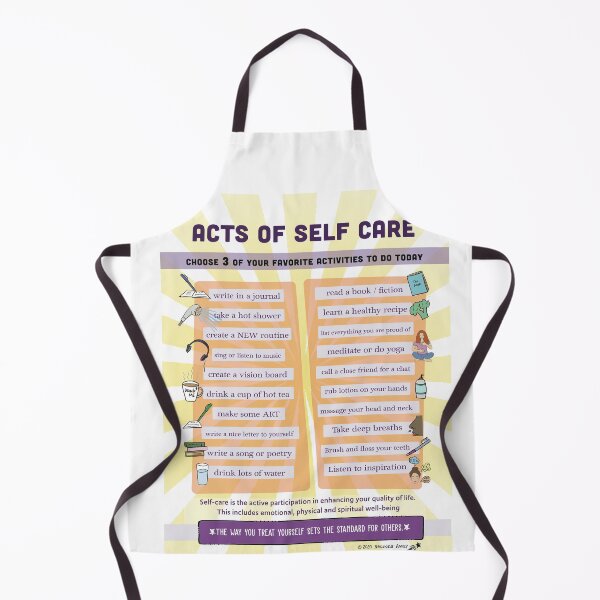 Item preview, Self Care Poster - Mindfulness - self help designed and sold by Neurons Away.