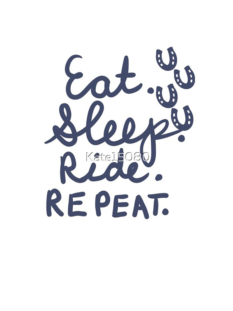 Thumbnail 4 of 4, iPhone Case, Eat. Sleep. Ride. Repeat. designed and sold by Kate15080.