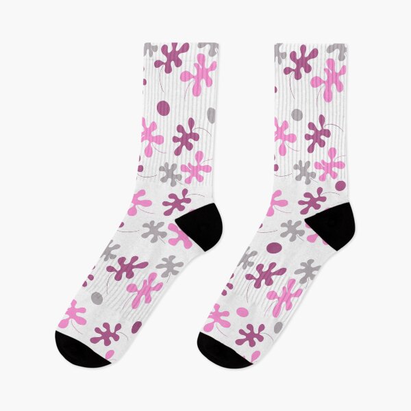 Artikelvorschau, Rosa lila und graues abstraktes Blatt-Design entworfen und verkauft von Susaans-Art.