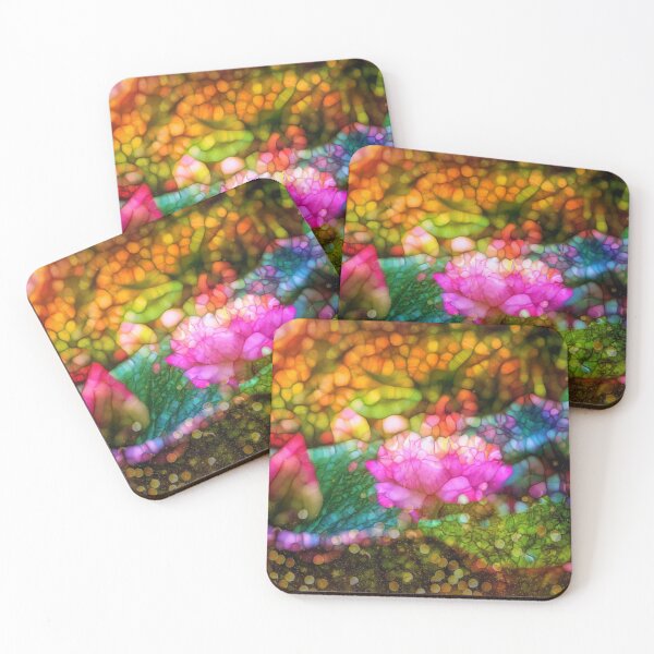 Item preview, Pink Lotus Mosaic designed and sold by Red Witch Art.