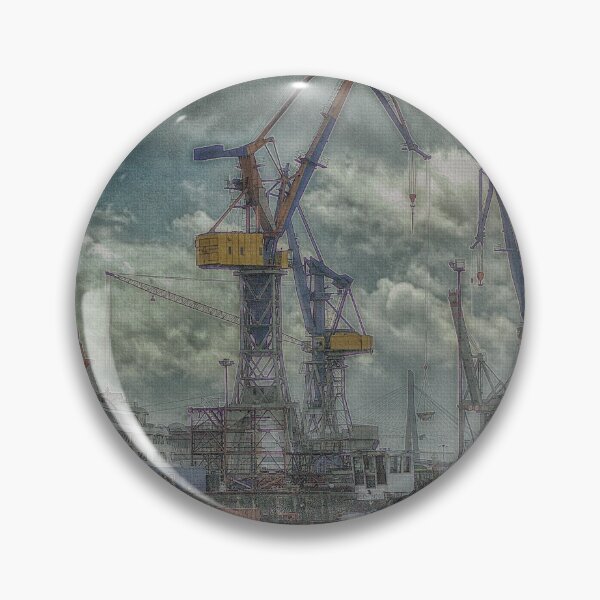 Item preview, Work in the port of Hamburg designed and sold by Günter Havlena.
