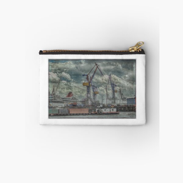 Item preview, Work in the port of Hamburg designed and sold by Günter Havlena.