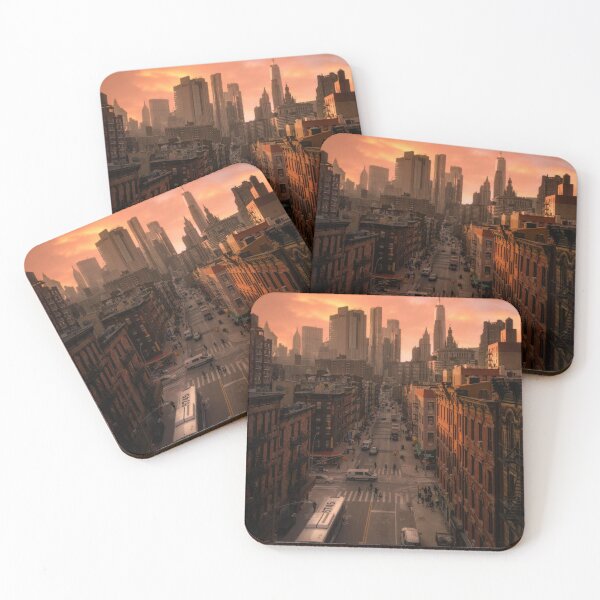 Item preview, Lower Manhattan at Sunset designed and sold by Under The Radar Van.