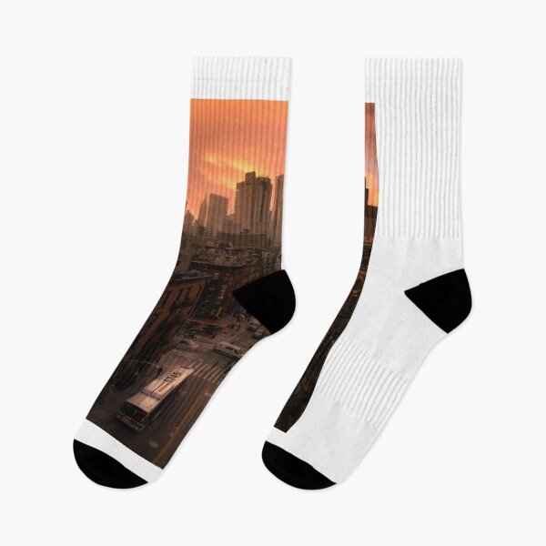 Item preview, Lower Manhattan at Sunset designed and sold by Under The Radar Van.