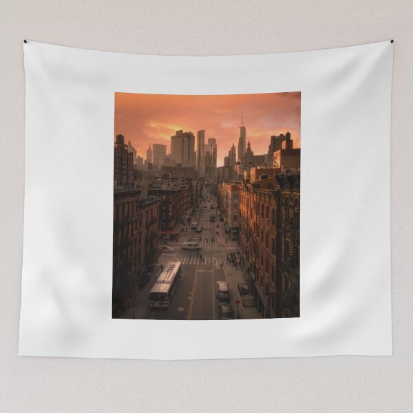 Item preview, Lower Manhattan at Sunset designed and sold by Under The Radar Van.