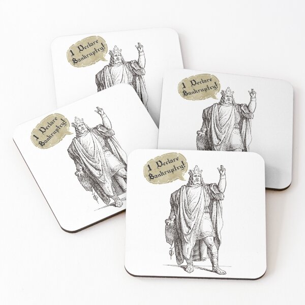 Item preview, I Declare Bankruptcy - Medieval Style Meme - Joke designed and sold by gabrielbdo.