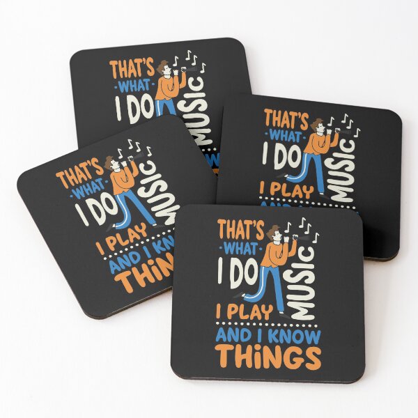 Item preview, That’s What I Do I Play Music and I Know Things | Music Lover designed and sold by Dancing Dolphin Crafts.