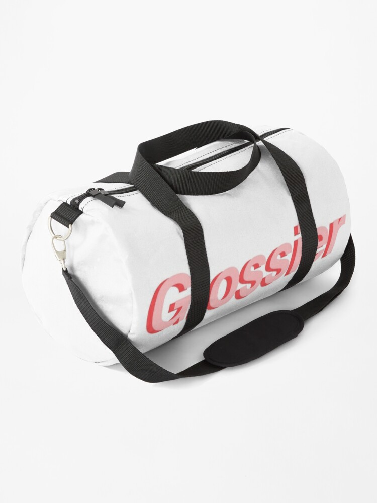 glossier duffle bag