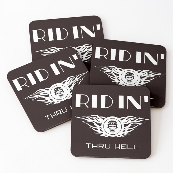 Item preview, RIDIN' THRU HELL designed and sold by CoopClothing.