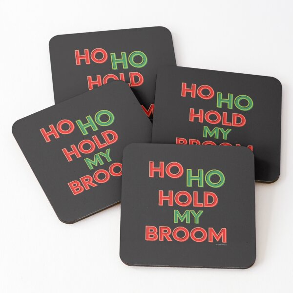 Item preview, Ho Ho Hold My Broom, Housekeeping Humor designed and sold by SavvyCleaner.