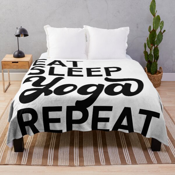 Item preview, Eat, Sleep, Yoga, Repeat designed and sold by friendly-fox.