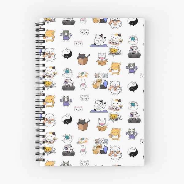 Item preview, Cat Sticker Pack designed and sold by TrueTrippyArts.