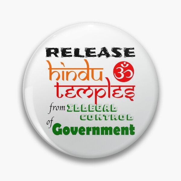 Item preview, Release Hindu Temples from Illegal Control of Government - Full Color  designed and sold by ETFStore.