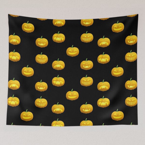 Item preview, Jack O Lantern Pumpkin Faces Halloween designed and sold by BunnyPrinceDegn.